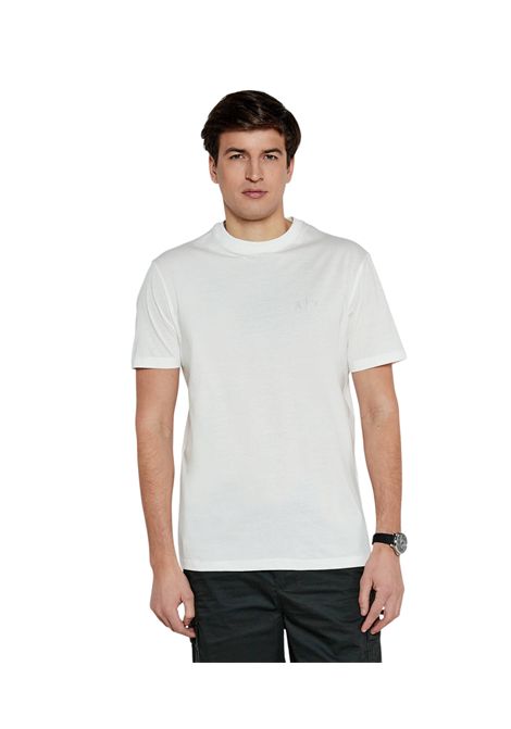 T-shirt regular fit con logo effetto sfocato ARMANI EXCHANGE | T-shirt | XM000327 AF10364U0009